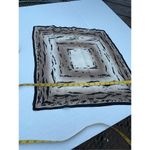 Vintage Elaine Gold for collection XIIX ltd 100% silk crepe. Black Photo 2