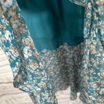 1. State  Woodland Floral High Low V-Neck Midi Dress, EUC, Size 1X, MSRP $140 Photo 9