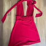 Tiger Mist  red LUNA mini dress Photo 4
