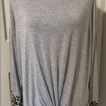 Daytrip  Knotted Top with Cheetah Print Photo 0
