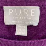 Pure‎ Collection sz 2 sweater Purple Photo 1