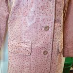 B Lucid Women's Vintage Pink Leather Jacket Size M Size M Photo 6