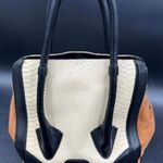 Pour La Victoire Butler Tote Bone Coffee & Black Neutral Color Palette Preppy Photo 5