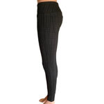 VYLETTE High Rise Black & Gray Plaid Legging Zippers Jegging ~ Women's SMALL Photo 5