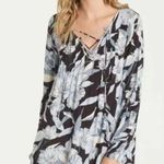 Billabong ✨ Just Like You Floral Lace Up Sz Large Dress✨ Photo 0