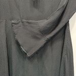 Modcloth Black with Tiny White Polka Dots Flared Skirt Long Sleeve Dress by Moon Photo 1