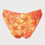 Berlook Orange Floral Cut Out Bikini Top and bottom 07 Size M Photo 12