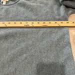 Garnet Hill 100% Cashmere Sweater Light Blue Crew Neck Long Sleeve Size M Photo 2