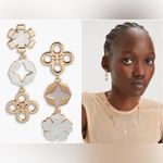 Tory Burch  Kira  Clover Linear Earrings Photo 5