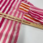 Beach Riot Shirt Womens Small Medium Pink Orange Alexa Stripe Button Down Swim Photo 9