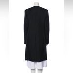Balenciaga  Virgin Wool Black Coat Photo 2
