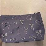 Croquet Bow Cosmetic Case Blue Photo 2