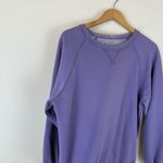 Aerie  purple pullover sweatshirt Photo 2