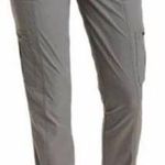 Kuhl  Horizn Gray Cargo Hiking Pants Rip Stop Fabric Size 14 Short Photo 0