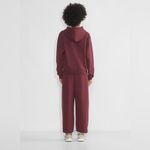 Aritzia Cozy Fleece Perfect Zip Hoodie size L sumac burgundy Photo 1