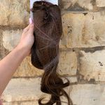 Clipin hair extensions red brown Biolage hairl Photo 4