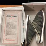 Minnetonka Brand New  Green Camo Slippers, Size 6 Photo 5