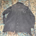 Free People  Moonchild Denim Shirt Jacket Photo 5