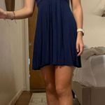 Tart  Dress vintage dark blue backless with bow  Photo 0