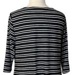 cj banks Shift Dress 3/4 Sleeves Pullover Stripes Stretch Women’s Size 1X Plus Photo 7