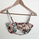Urban Outfitters Out From Under For Brown Floral Keyhole Bikini Top Photo 0