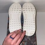 Valentino Garavani Denim Blue Rock Stud Low top Butterfly Skater flat Sneaker 35 Photo 10