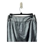 Club Monaco Club Monaco Skirt Women 2 Silver Gray Banded Waist A Line Mini Holiday Party Photo 3