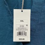 A New Day Women's XXL Teal Tunic Long Sleeve Popover Top Blouse NWT Photo 2