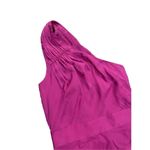 Banana Republic NWT  Hot Pink One Shoulder Womens Mini Dress sz 2 Photo 7