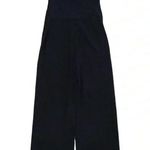 Halston Heritage black V-neck jumpsuit open back sleeveless size 10 D9 Photo 2