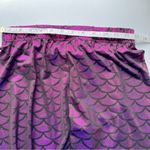 High Waist Fish Scale Printed Tummy Control Pants Workout Leggings Pink Mediun Black Size M Photo 8