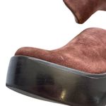 Everlane  The Wooden Puffa Clog Dark Umber Suede Brown Size 5 New without Box! Photo 9