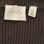 Cyrus  Women's Chocolate Cowl Neck Sweater Photo 1
