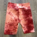 She + Sky Tie Dye Bike Shorts Size M NWT Stretch Athleisure Boho Hippie Size M Photo 7