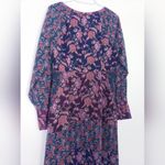 CAbi Festive Boho Floral Maxi Dress Photo 6