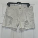 BLANK NYC Revolve Distressed Short in As If (White) Photo 1