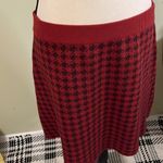 Skies Are Blue  Stitch Fix Everyday knit sweater mini burgundy skirt Photo 1