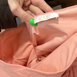 WAYF Maxi dress puff sleeve One Shoulder Cut Out Tiered midi Dress peach ruffles Photo 2