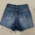 3 x 1 made here distressed high waisted denim shorts size 25 Photo 3