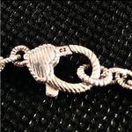 Judith Ripka  Sterling Silver Rope and Pearl Station Long Chain Necklace Photo 13