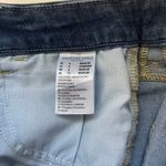 American Eagle Dark Wash Super High Rise Ripped Curvy Skinny Jeans Photo 11