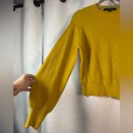 Marc New York  Mustard Yellow Knit Sweater Medium Photo 3