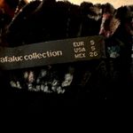 ZARA  Pants  Floral Velvet Boho Wide leg  Size  Small Photo 4