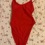 Target Small red lifeguard swimsuit Photo 0