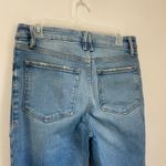 Good American Indigo Slit Knees High Rise Slim Straight Leg Jeans GCKSL67T SZ 29 Photo 8