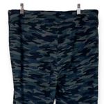 Counterparts Women’s Pants Pull Slim Fit Black Gray Camo Print Stretch Size 14 Photo 2