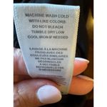 Good American  Bodysuit Women Small Black Ribbed Knit Square Neck Thong Gothic‎ Photo 10