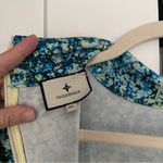 Tuckernuck  Splatter Paint Ellery Dress Green Blue Long Sleeve Maxi Photo 3