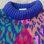 Farm Rio  Mixed Leopard Pop Sweater Dress Size Large Photo 6