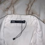 ZARA ‎ Off-White Jacket Photo 3